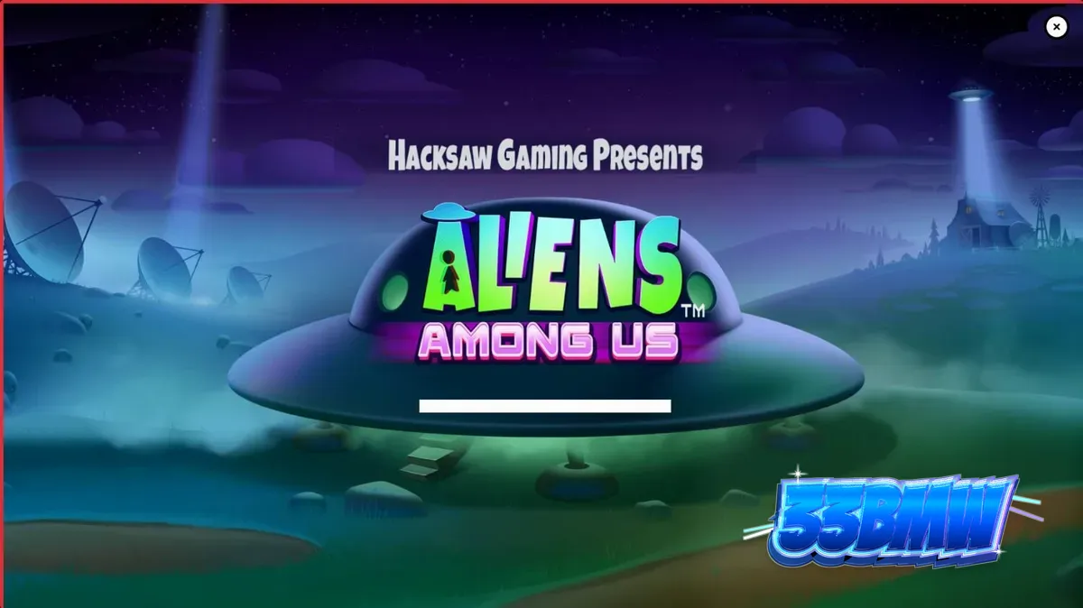 Aliens Among Us স্লট গেমের একটি দৃশ্য যেখানে FBI এজেন্ট এবং এলিয়েনদের দেখা যাচ্ছে।